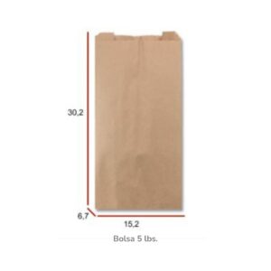 Bolsa Kraft 5 Libras