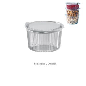Minipack L Con Bisagra. Cristal