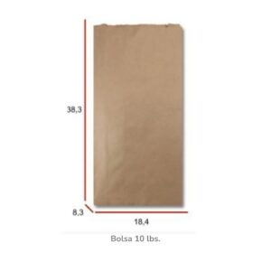 Bolsa Kraft 10 Libras