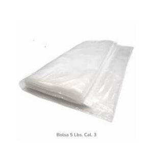 Bolsa Transparente 9*15 (5lb) Cal 3